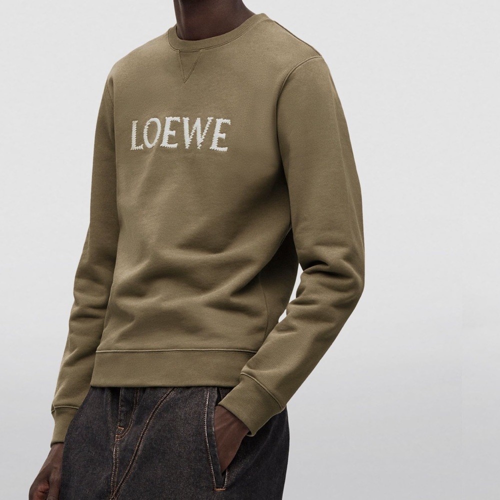 Loewe Embroidered Logo Sweatshirt